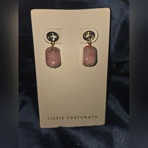 Lizzie Fortunato Rosatto Pink Opal Earrings